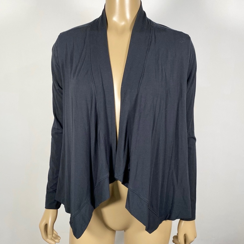 Discover Peach Women’s Size Extra Small XS Open Front Drape Cardigan Modal Blend